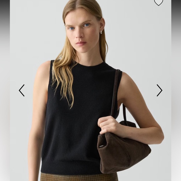 Theory Tops - NWT Theory Crewneck Cashmere Shell Top